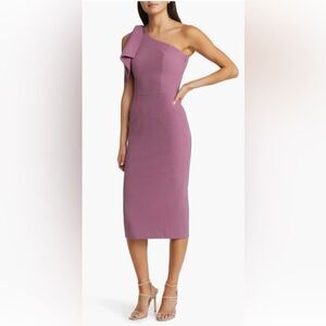 Dress the Population Tiffany One-Shoulder  NWT